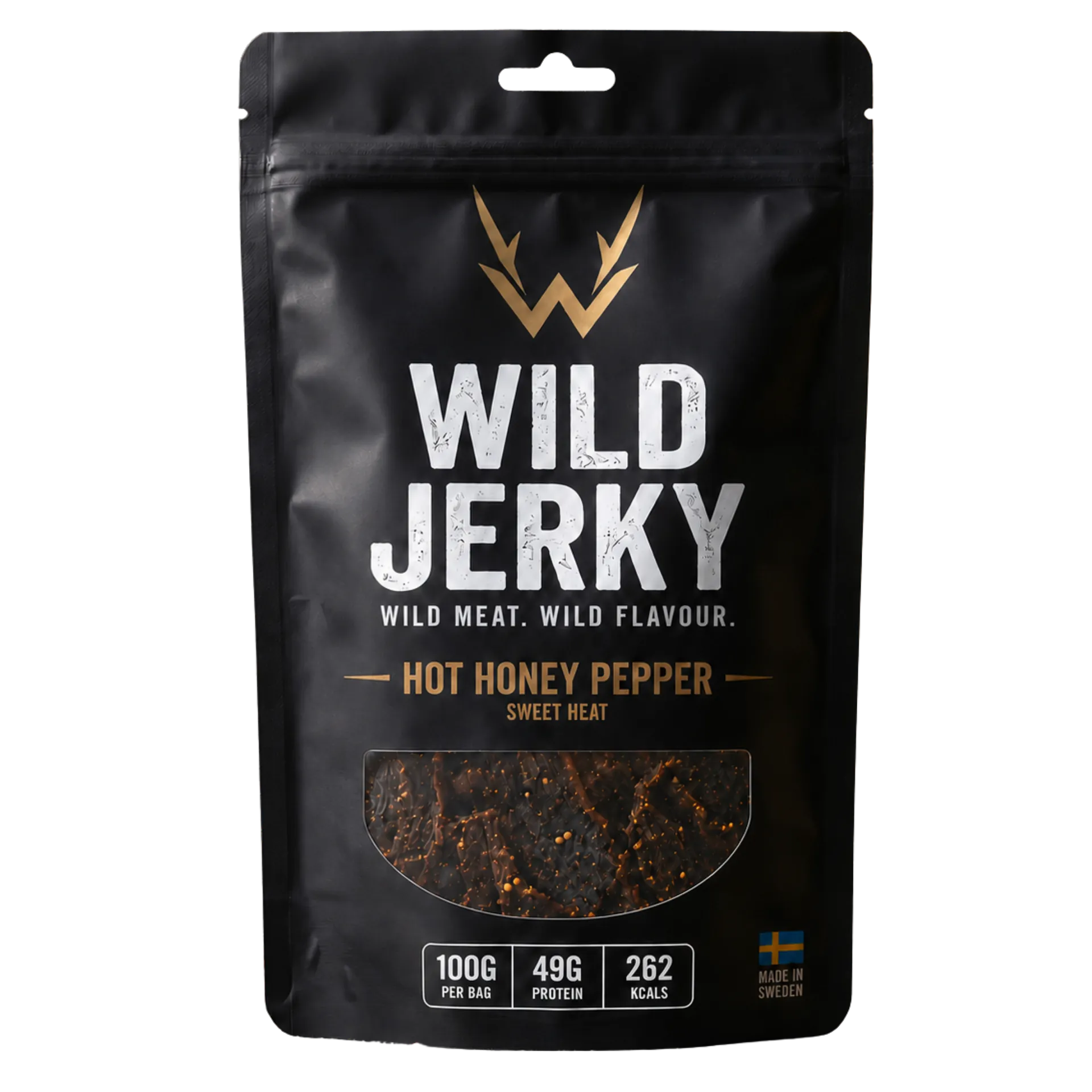 Wild Jerky Hot Honey Pepper